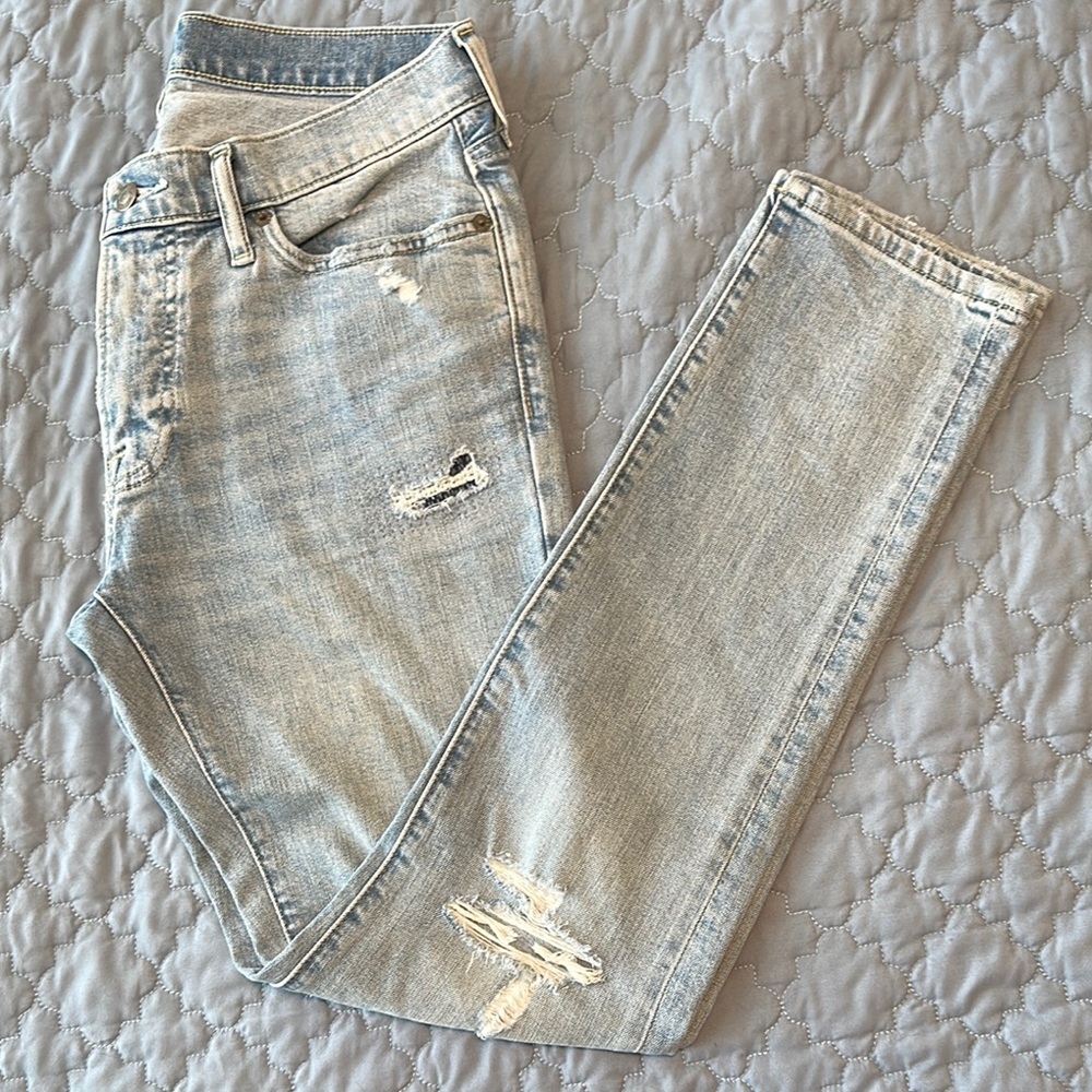 Abercrombie & Fitch Skinny Blue Jeans Premium Denim